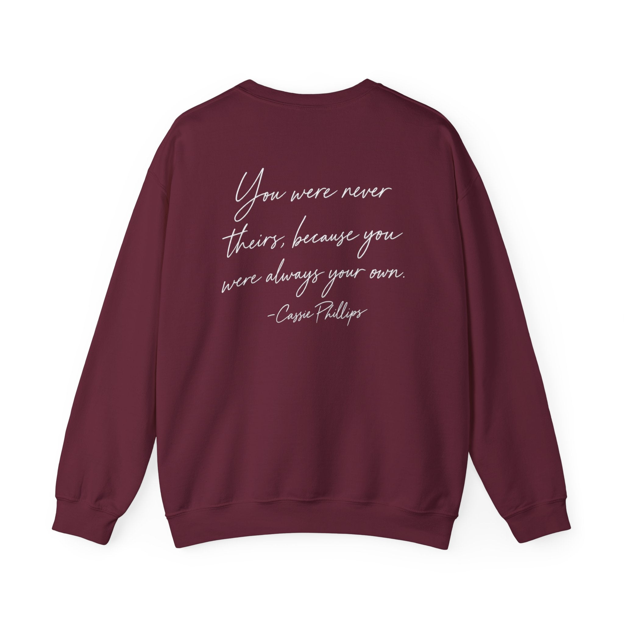 "Let Them" Double Sided Crewneck Sweatshirt