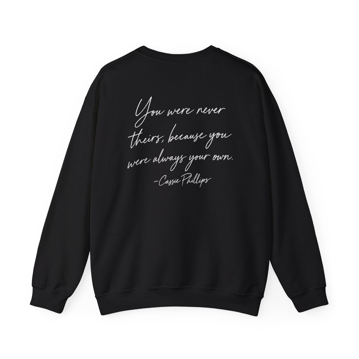 "Let Them" Double Sided Crewneck Sweatshirt