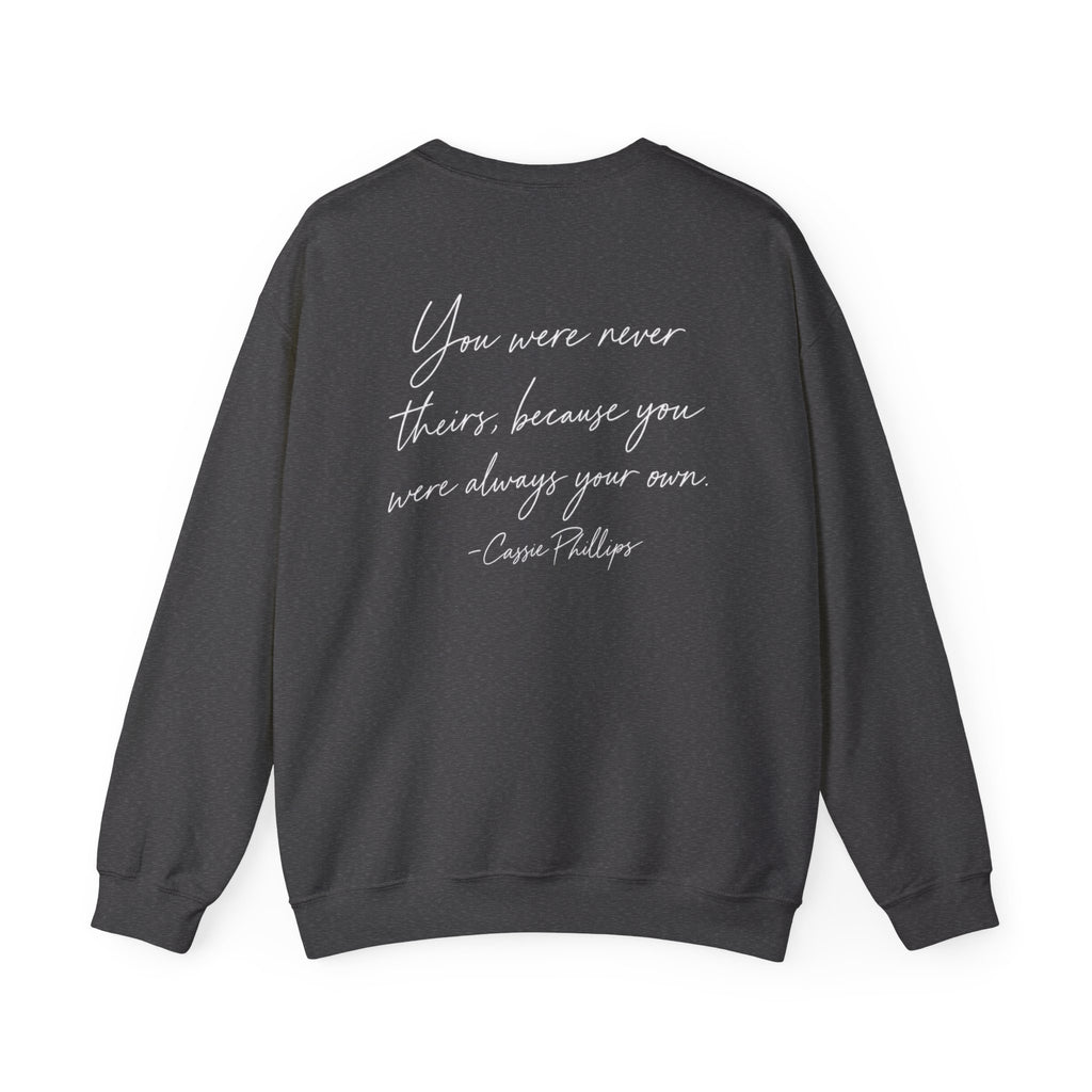 "Let Them" Double Sided Crewneck Sweatshirt