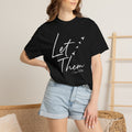 “Let Them” Signature Tee (White Script)